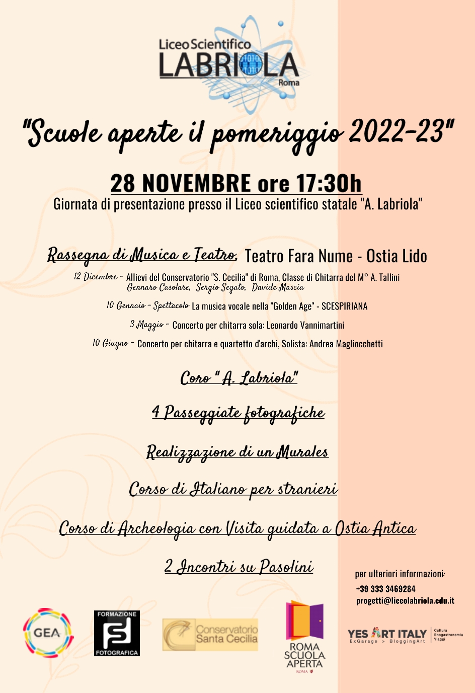 Scuole Aperte … con GEA!